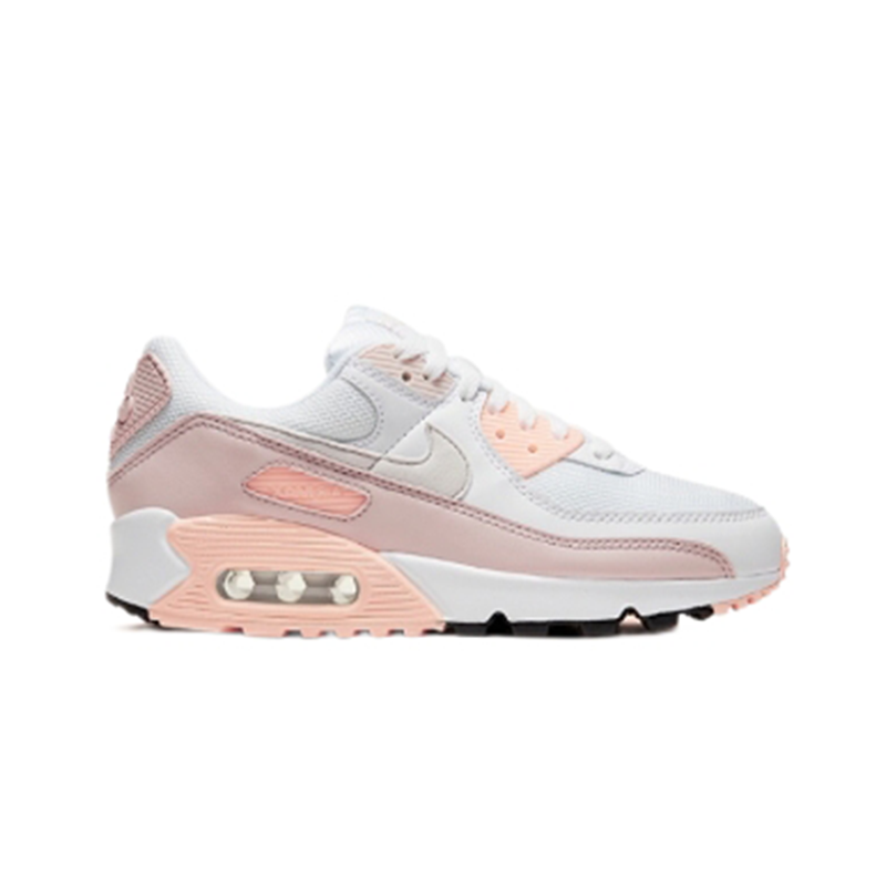 Nike Air Max 90 Pale Pink White Sneakers - 2