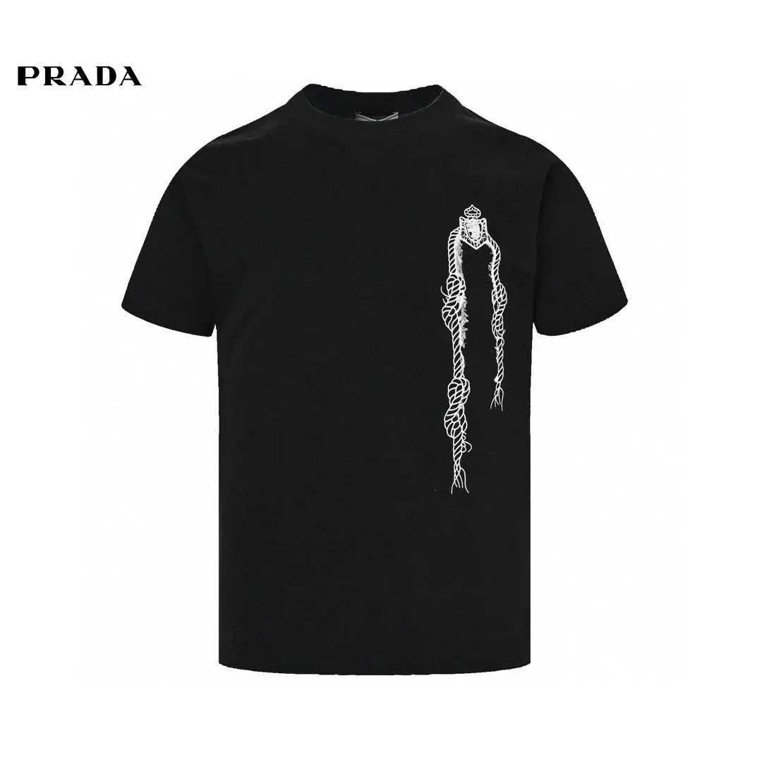 Prada T-Shirts Logo Print image 12