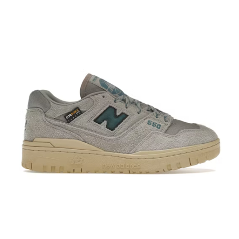 New Balance 550 Gore-Tex Beige Green Sneakers - 2