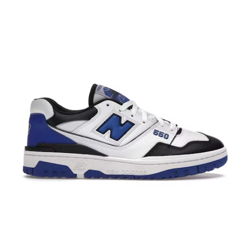 New Balance 550 White Blue Black Sneakers - 2