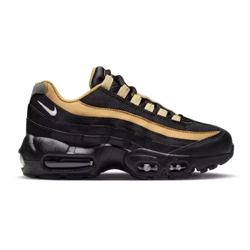 Nike Air Max 95 Black Gold Sneakers - 2
