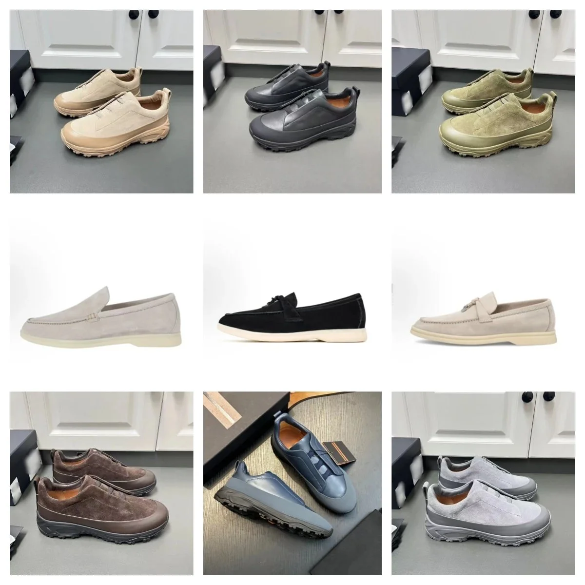 Loro plana loafers