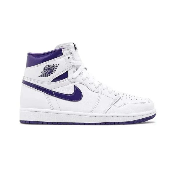 Air Jordan 1 High OG Purple Toe Sneakers Basketball Shoes product listing in Litbuy spreadsheet finds