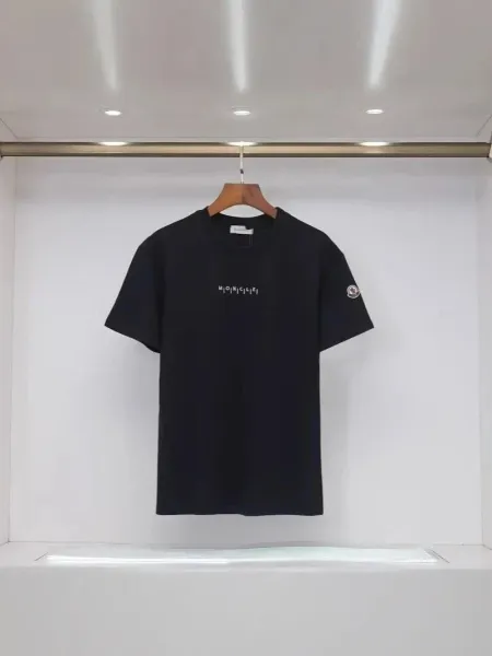 Moncler Logo Print Green T-Shirt - 4