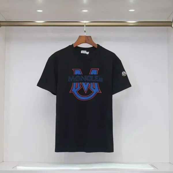 Moncler Logo Print Green T-Shirt - 10