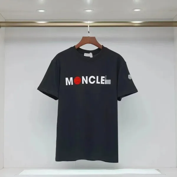 Moncler Logo Print Green T-Shirt - 8