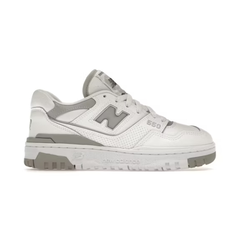 New Balance 550 White Gray Sneakers - 2