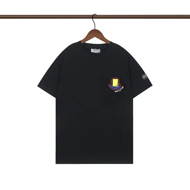 Moncler T-Shirts Short-Sleeve Logo-Print product detail image 5