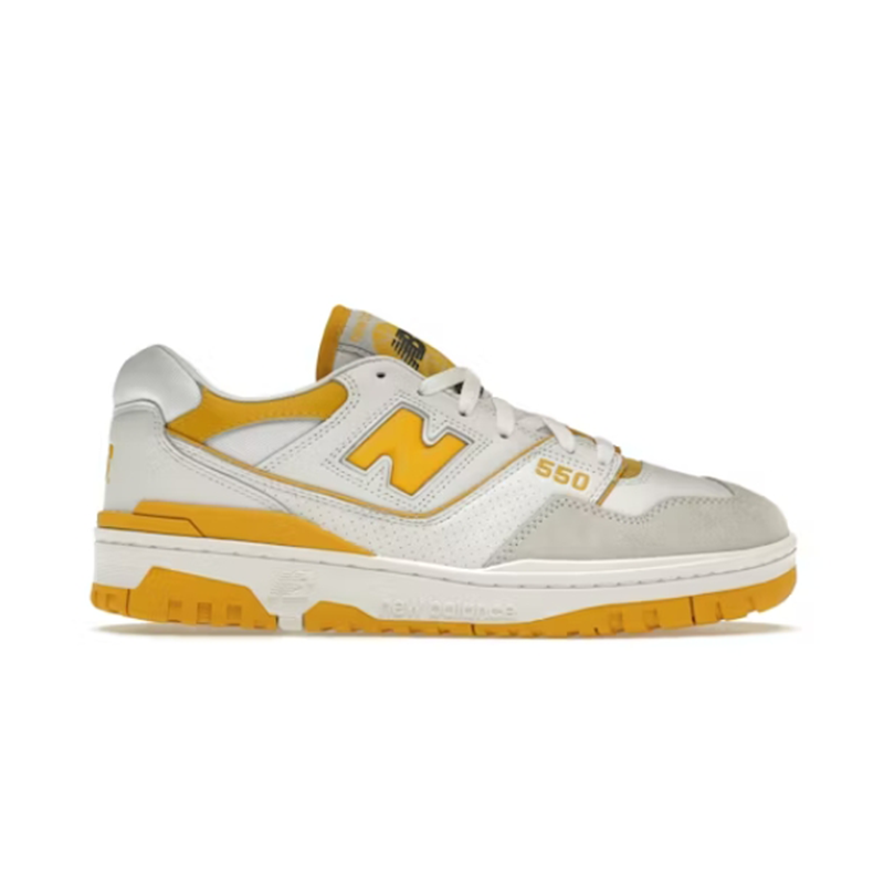 New Balance 550 White Yellow Sneakers - 2