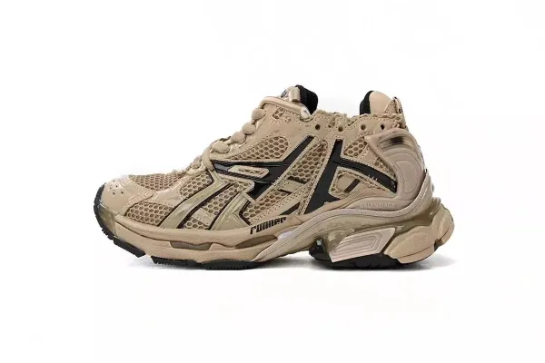 Balenciaga x Asics Runner Beige Chunky Sneakers - 1