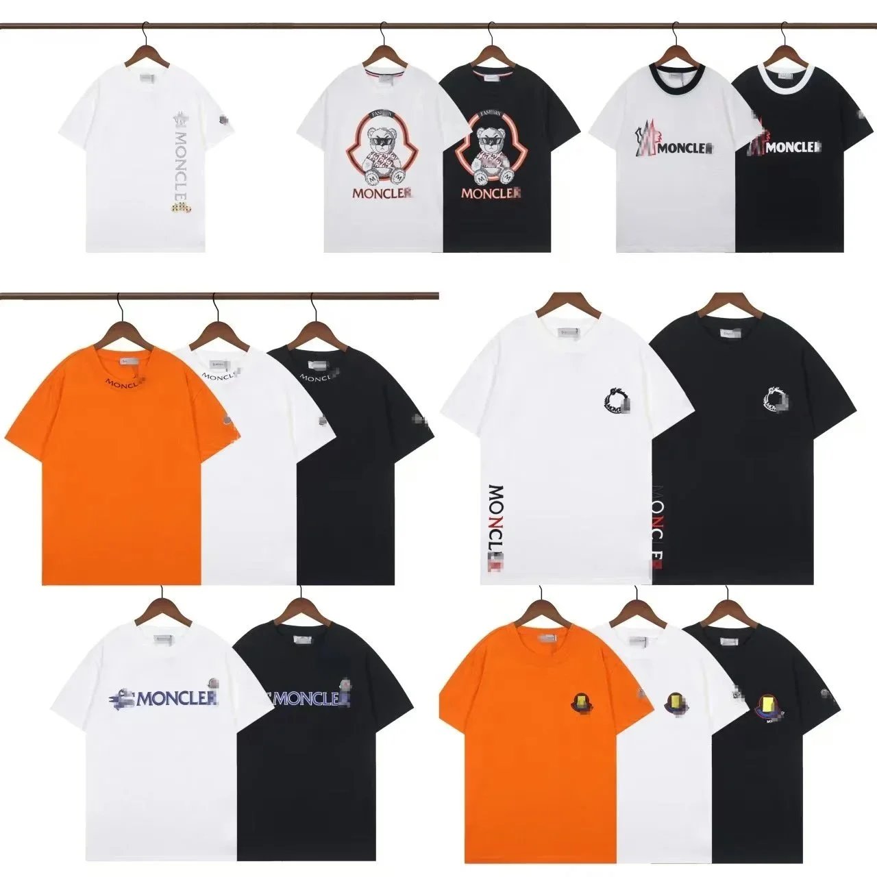Moncler T-Shirts [Multiple Des