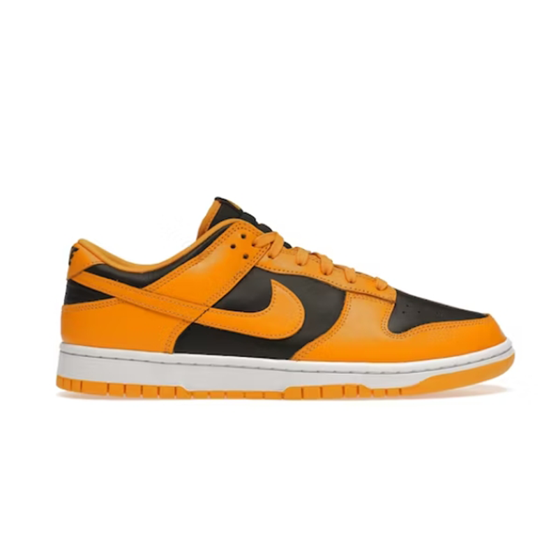 Nike Dunk Low Orange and Black Sneakers - 2