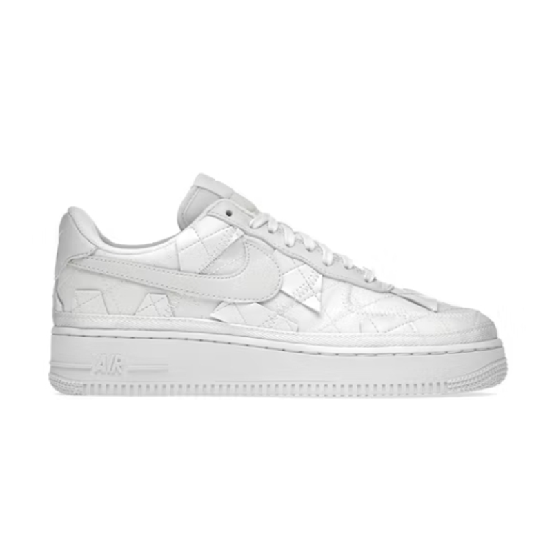 Nike Air Force 1 Low Quilted White Sneakers - 2
