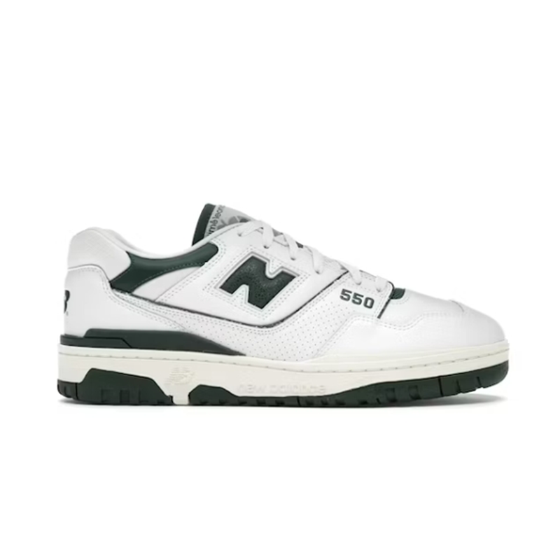 New Balance 550 White Green Sneakers - 2