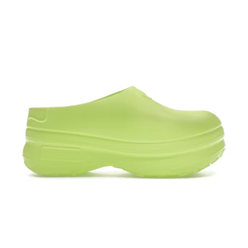 Off-White Industrial Clog Lime Green Shoes - 2