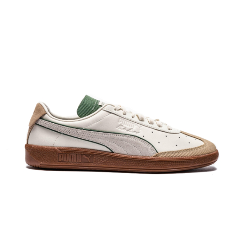 Puma Roma Basic Green and Beige Sneakers - 2