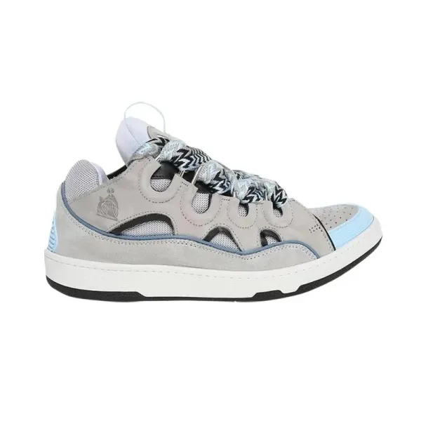 Le Coq Sportif x Maison Margiela MM.01 Light Gray and Sky Blue Sneakers - 1