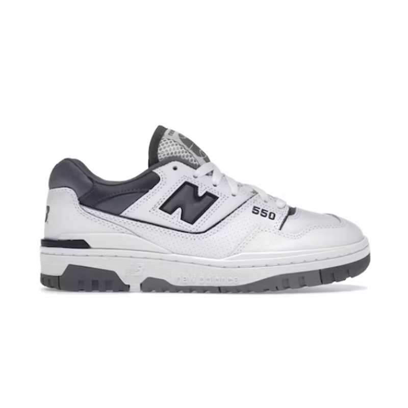 New Balance 550 White/Gray Sneakers - 2