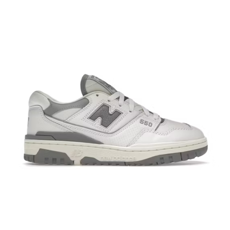 New Balance 550 White Gray Sneakers - 2