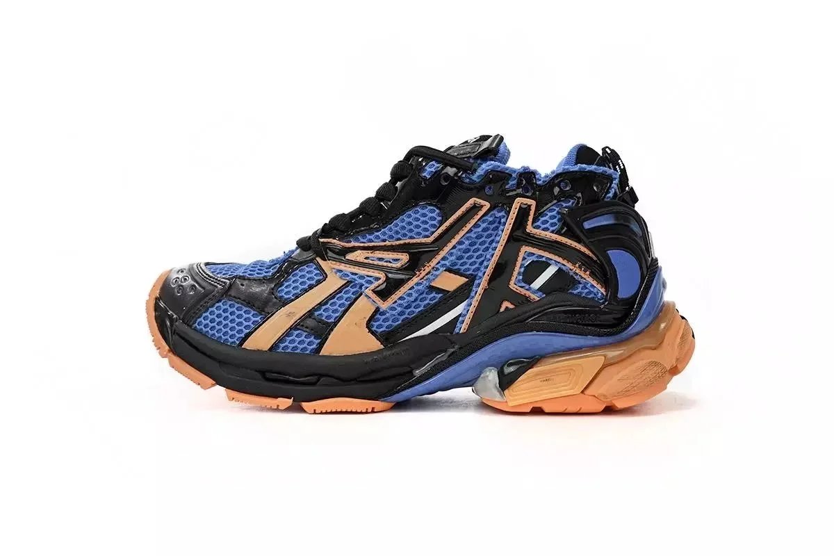 Mizuno Mizuno Wave Rider 26 Blue Orange Black Sneakers Blue