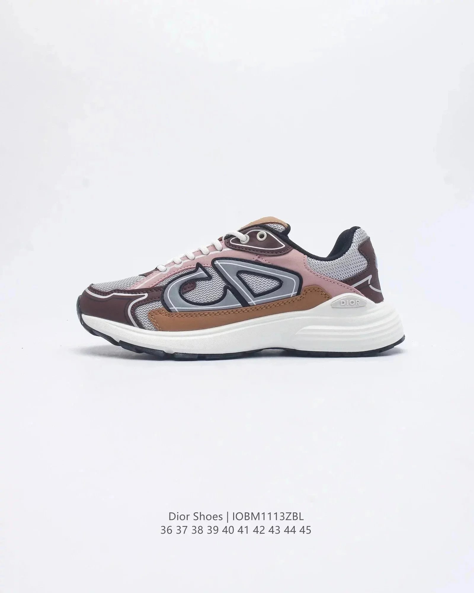 Dior B23 Navy Blue Chunky Sneakers