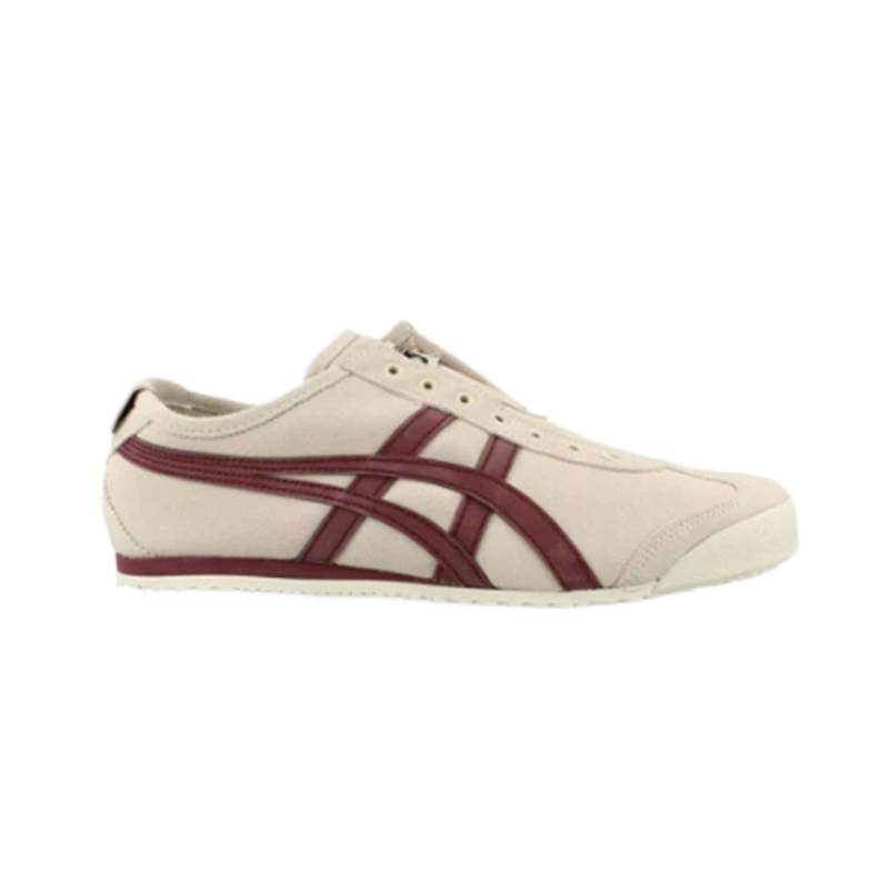Onitsuka Tiger Onitsuka Tiger Mexico 66 Sneakers in Cream and Burgundy Beige