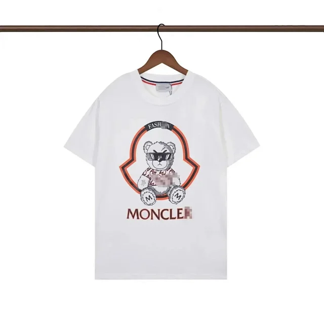 Moncler T-Shirts Short-Sleeve Logo-Print product detail image 7