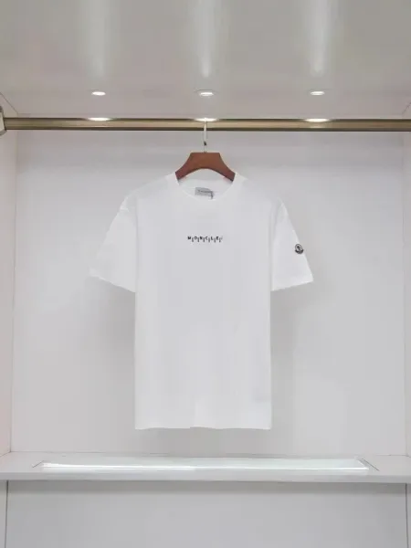 Moncler Logo Print Green T-Shirt - 5