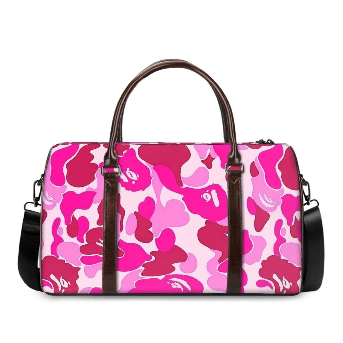 A BATHING APE Travel Bags Head Camouflage Print — Bape0017P37-1