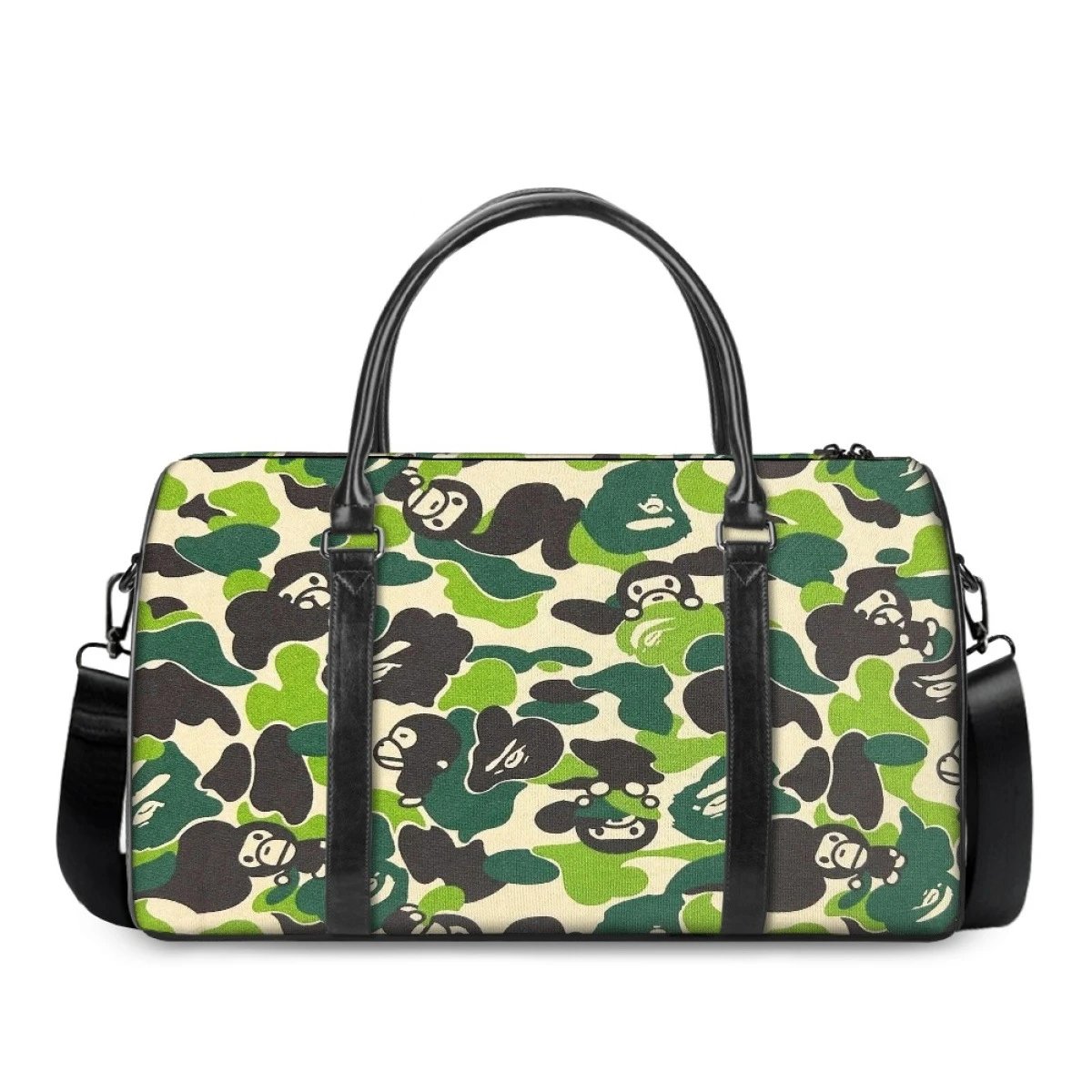 A BATHING APE Travel Bags Head Camouflage Print — Bape0016P37B-1