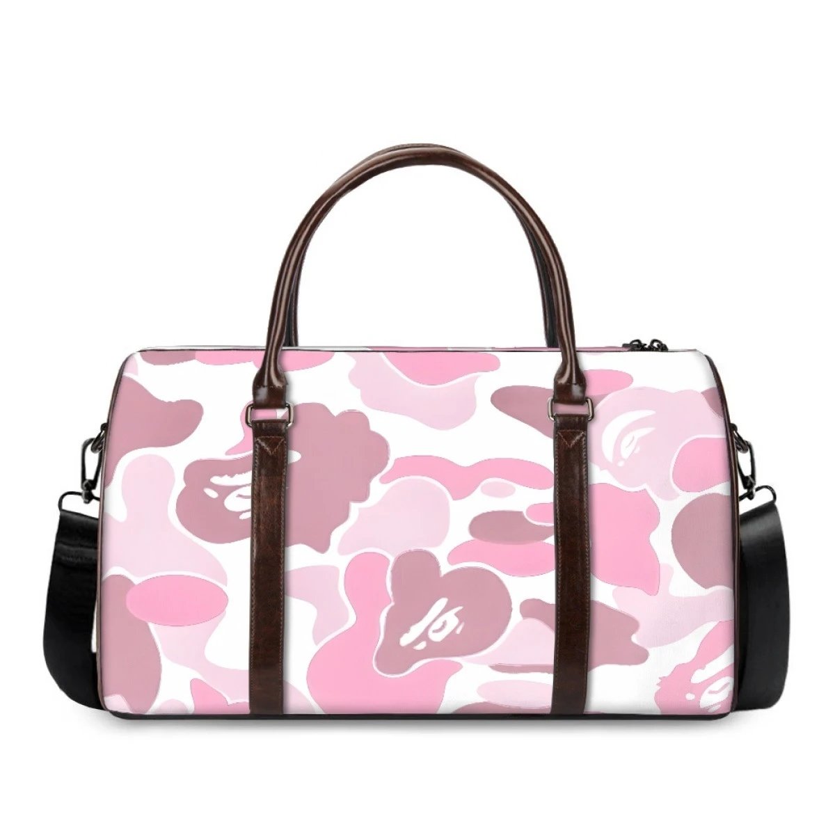 A BATHING APE Travel Bags Head Camouflage Print — Bape004P37-1