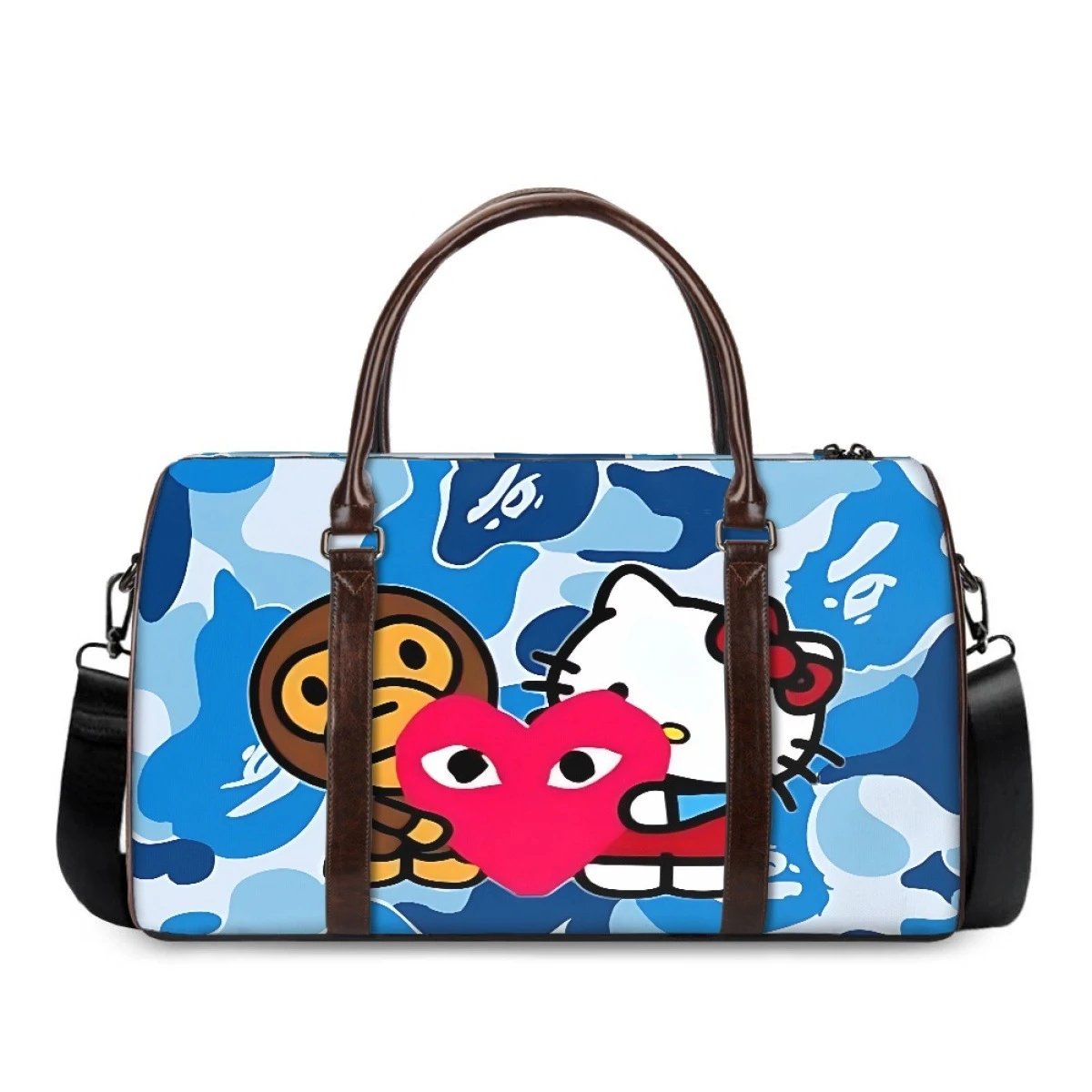 A BATHING APE Travel Bags Head Camouflage Print — Bape0027P37-1