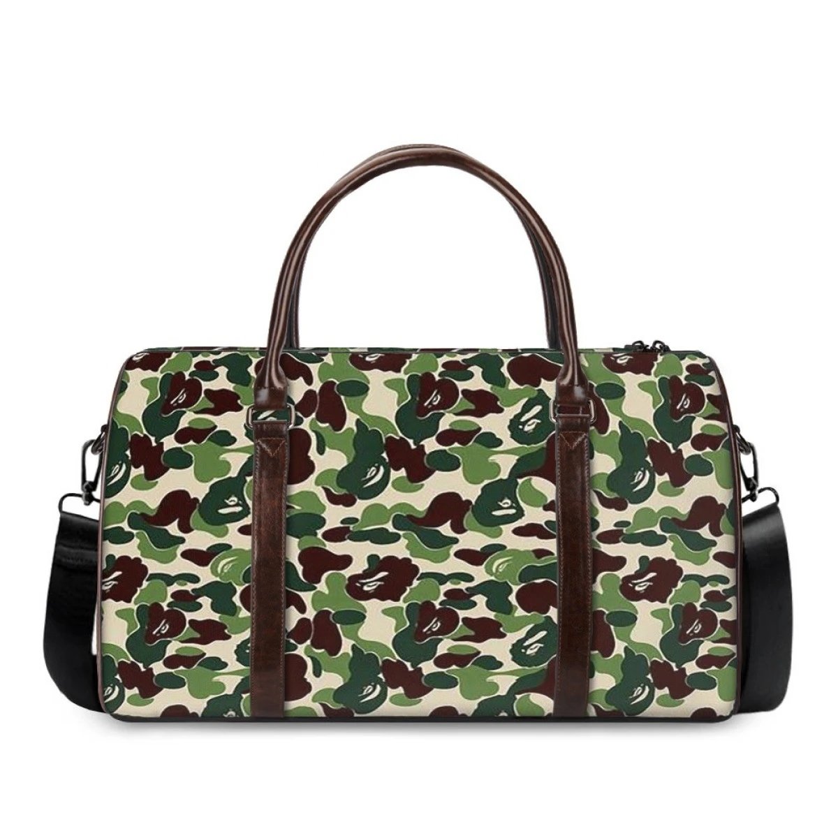 A BATHING APE Travel Bags Head Camouflage Print — Bape0019P37-1