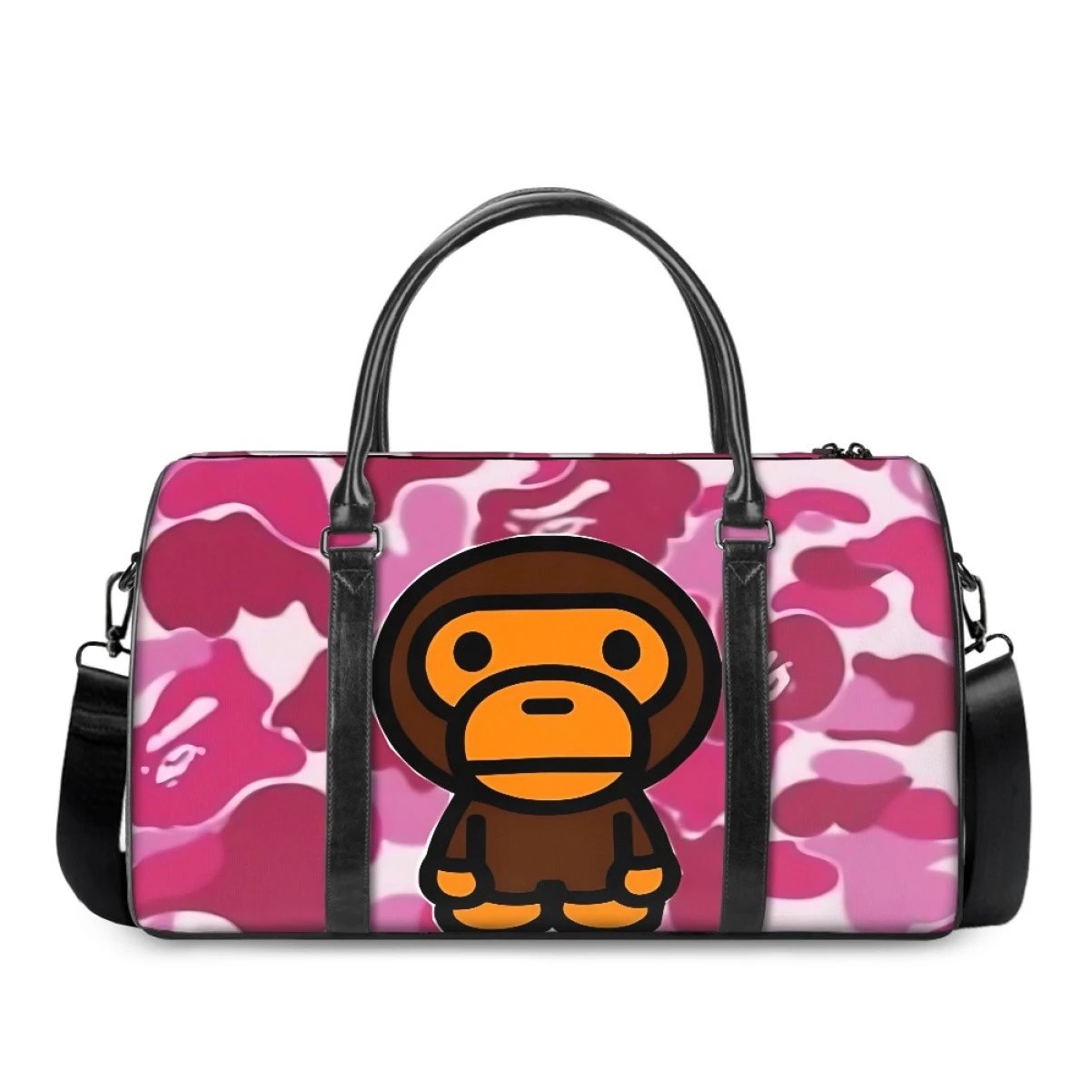 A BATHING APE Travel Bags Head Camouflage Print — Bape0031P37B-1