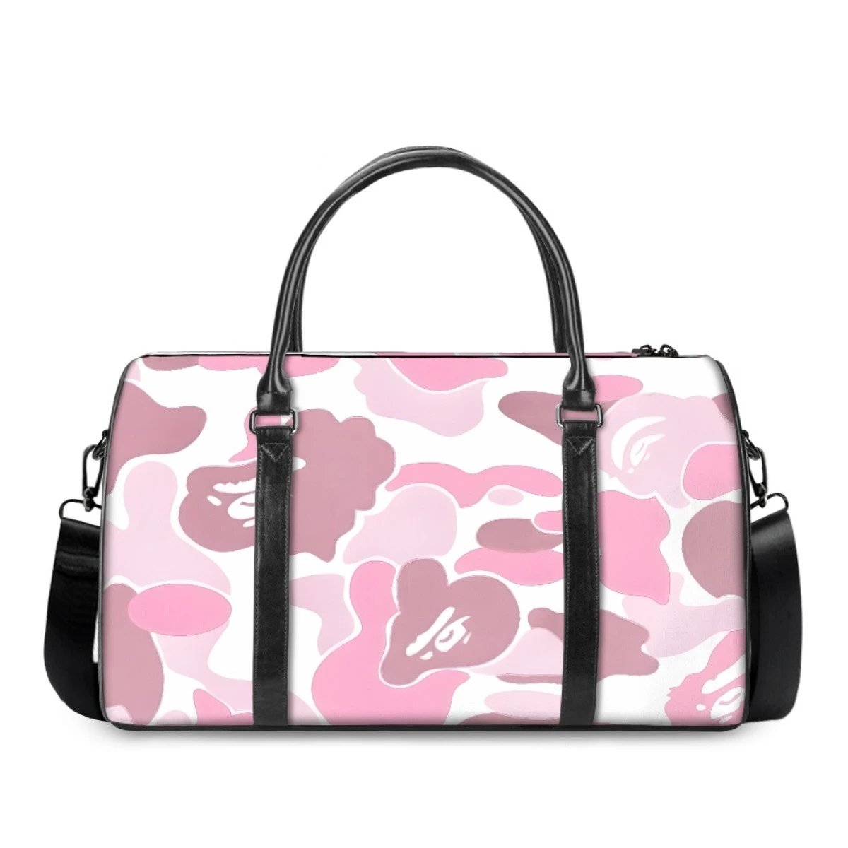 A BATHING APE Travel Bags Head Camouflage Print — Bape004P37B-1