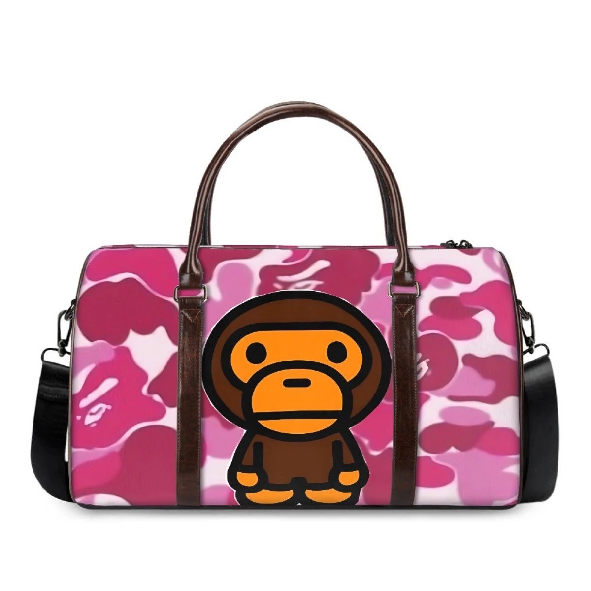 A BATHING APE Travel Bags Head Camouflage Print — Bape0031P37-1