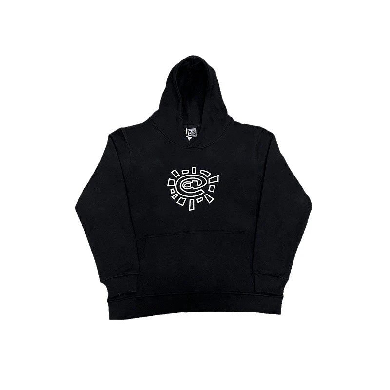 Design Graphic Hoodie Gray - 8