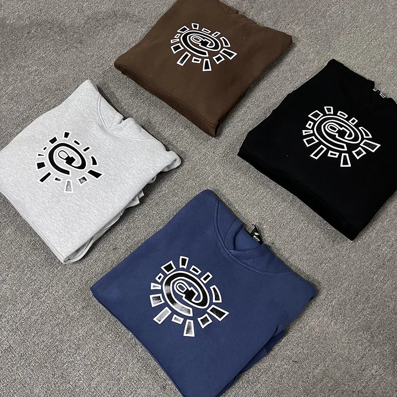 Design Graphic Hoodie Gray - 5