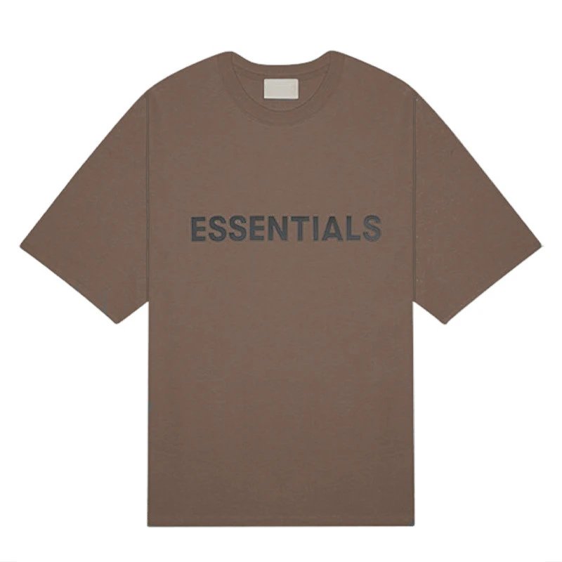 Fear of God Essentials T-shirt Logo Brown