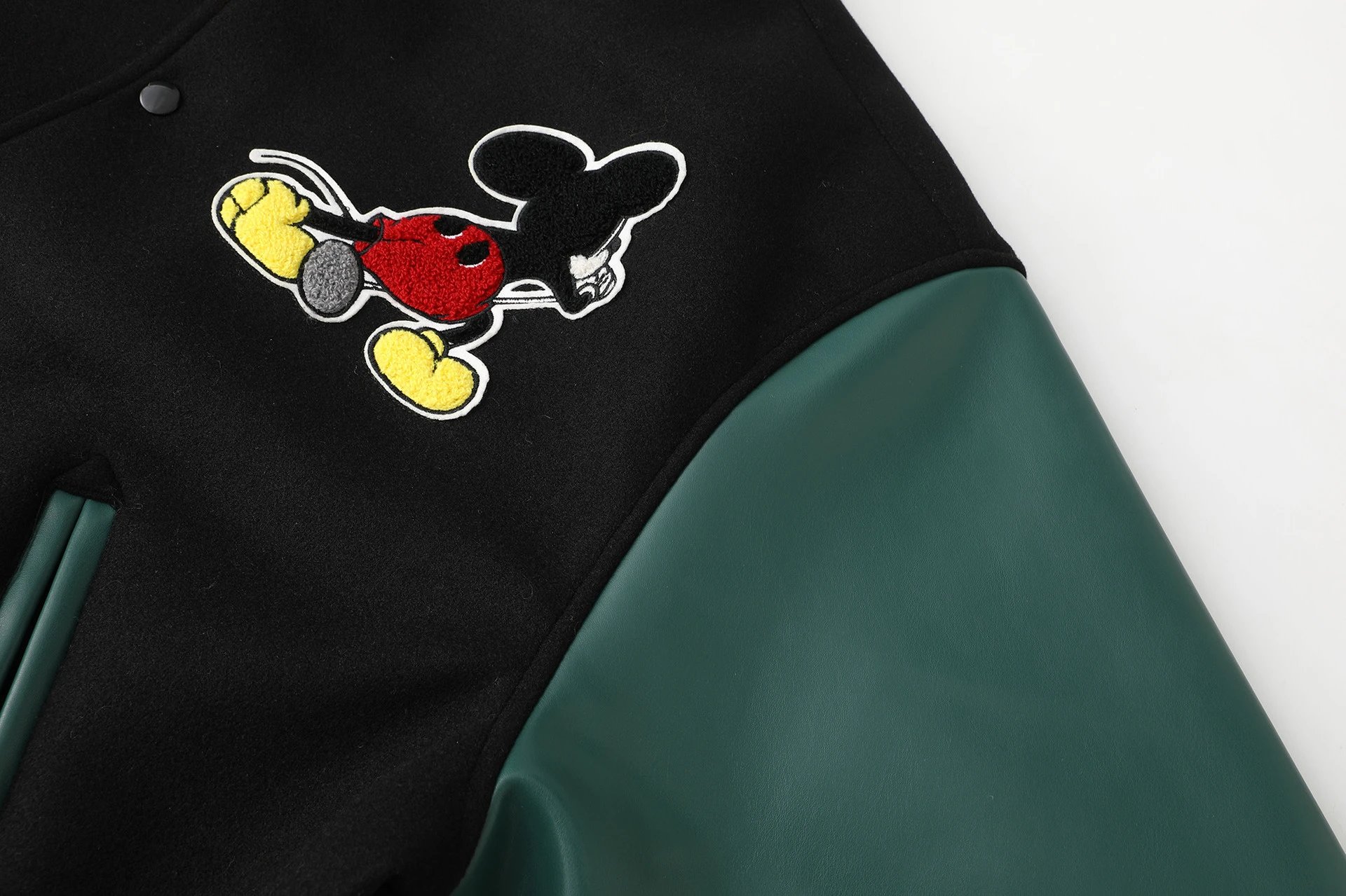 Supreme x Disney Mickey Mouse Varsity Jacket Red - 11