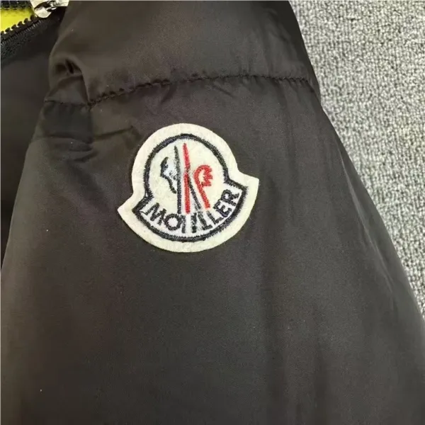 Moncler Genius 1952 Puffer Jacket Black with Neon Yellow Accents Down-Jacket - 11