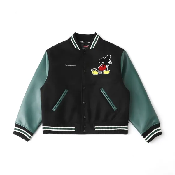 Supreme x Disney Mickey Mouse Varsity Jacket Red - 13