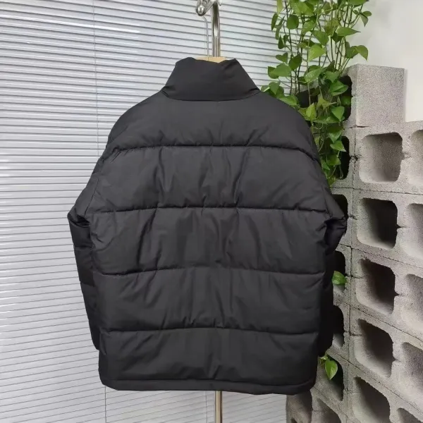 Moncler Genius 1952 Puffer Jacket Black with Neon Yellow Accents Down-Jacket - 4