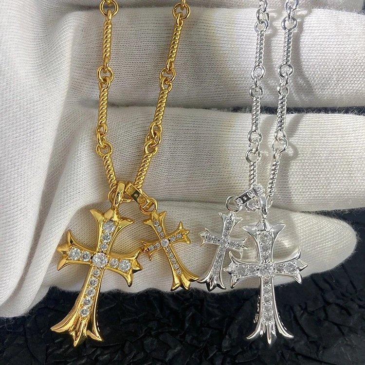 Chrome Hearts Cross Pendant Necklace [2 styles]