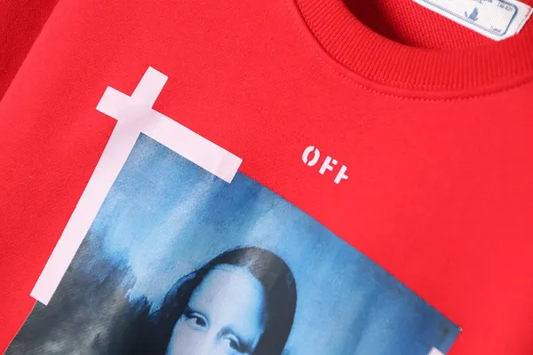 Off-White Mona Lisa Print Black Hoodie - 5