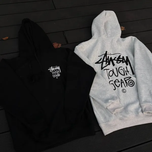 Essentials Cherry 8-Ball Hoodie Gray - 4