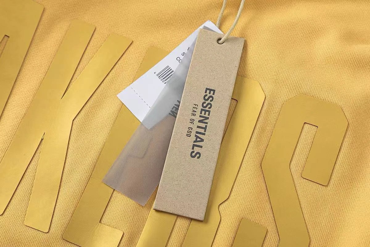 Los Angeles Lakers x Essentials Yellow Hoodie - 7