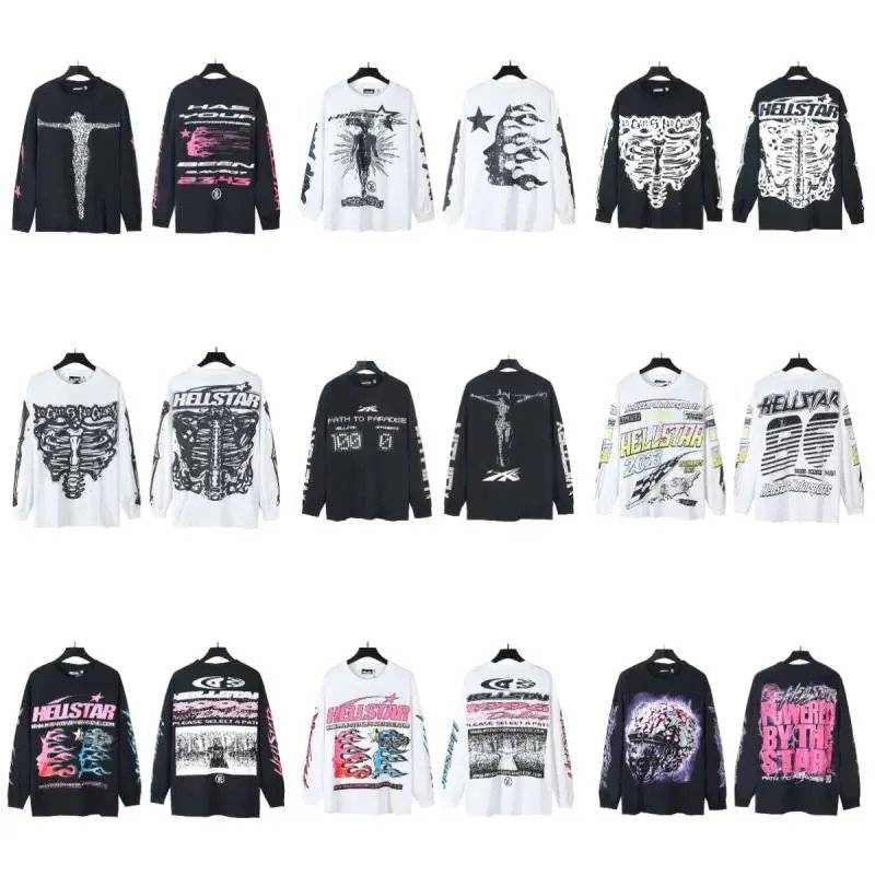 Hellstar Long Sleeve Hoodies [