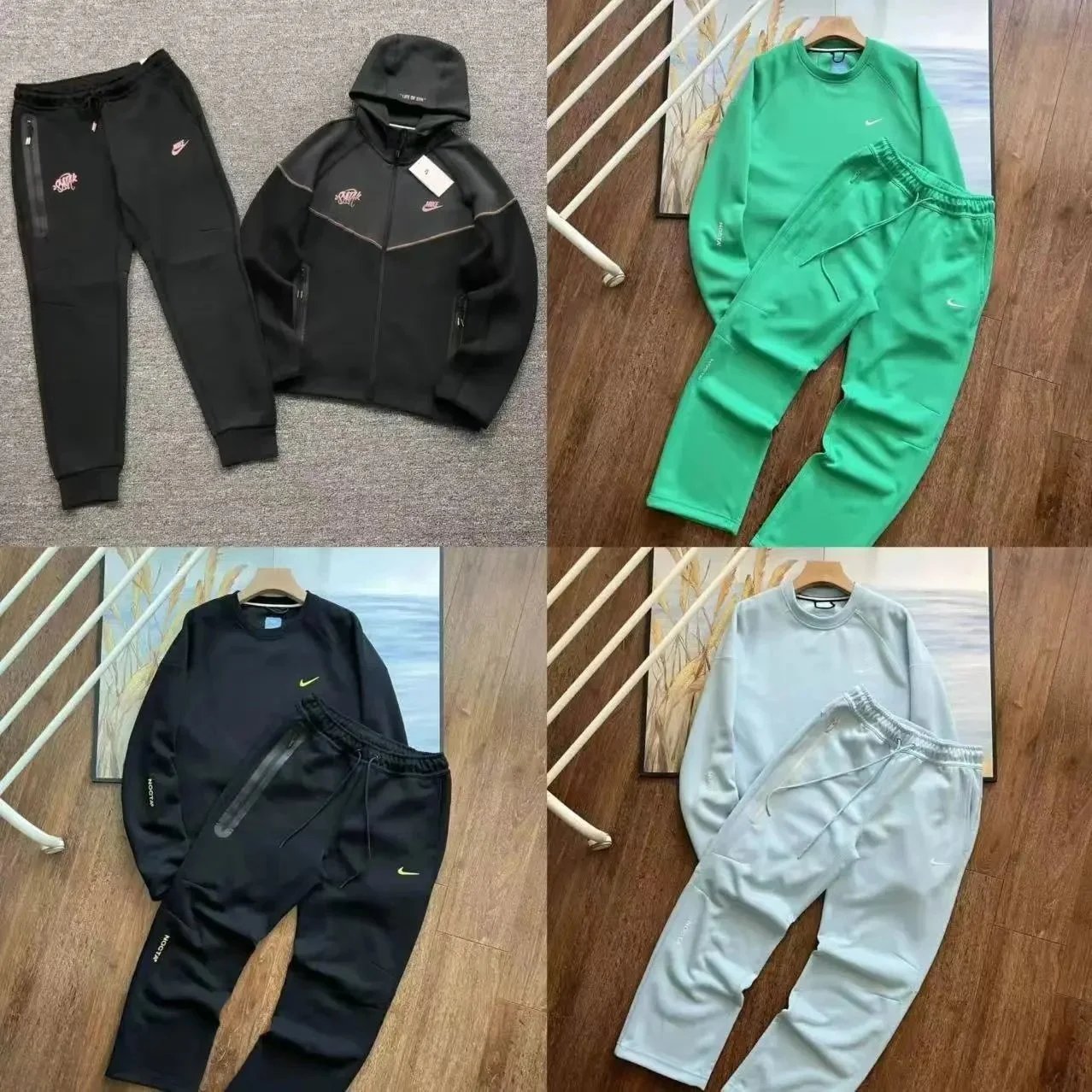 Nike Sportswear Tracksuit Set [4 Color Options]