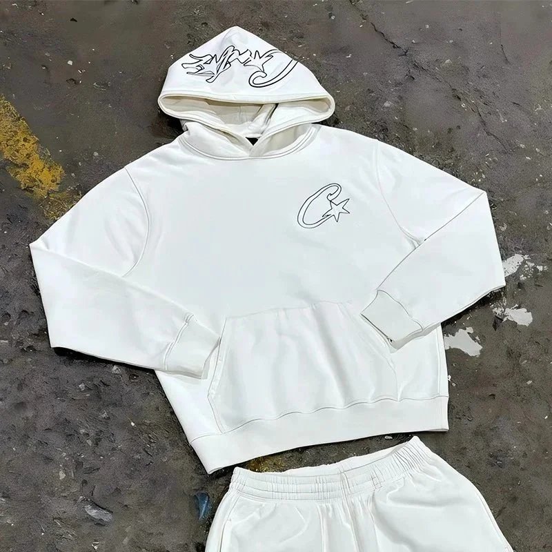 White hoodie